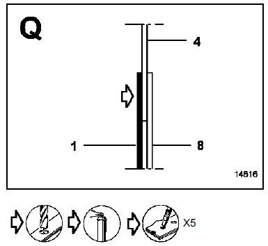 Passage de roue partie arrière