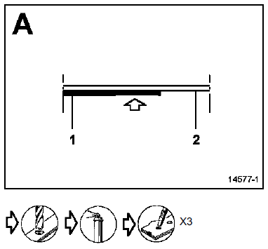 Support bac à batterie