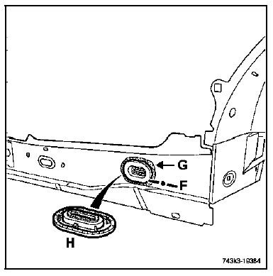 RAPPEL : Il sera nécessaire de remplacer l'insert