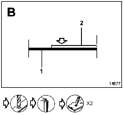 Le remplacement de cette pièce est une opération