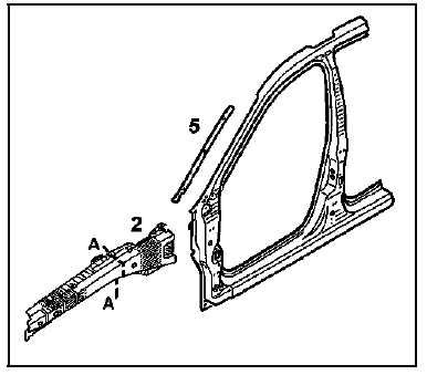 PIECES CONCERNEES (épaisseur en mm) :