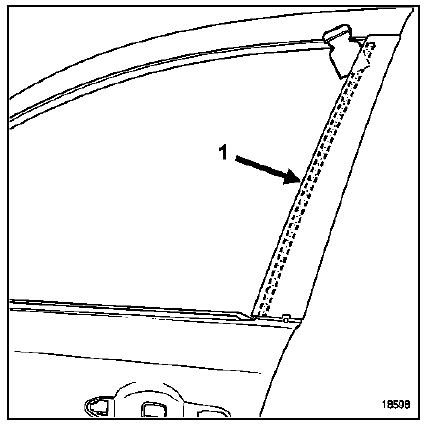 Passer un couteau à mastic (non tranchant) entre le