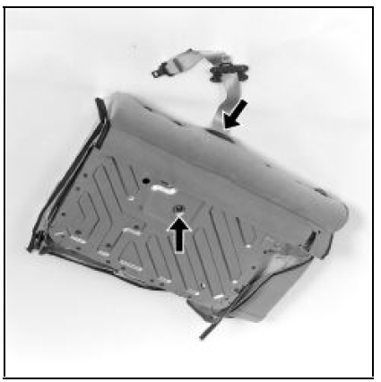 Ouvrir la fermeture à glissière.