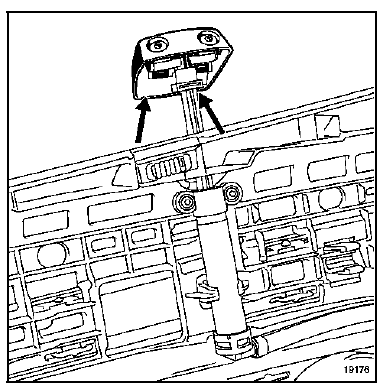 DEPOSE du gicleur de lave-phare