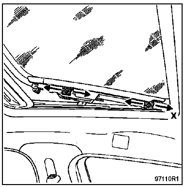 1 - Réglage des jeux avant, arrière et latéraux :