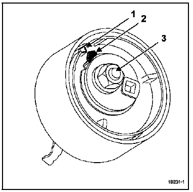 Déposer la pige de calage du vilebrequin.