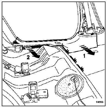 avancer le siège avant au maximum.