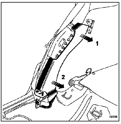 avancer le siège avant au maximum.