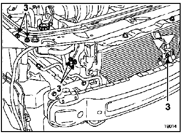 Débrancher les conduits d'entrée et de sortie d'air de