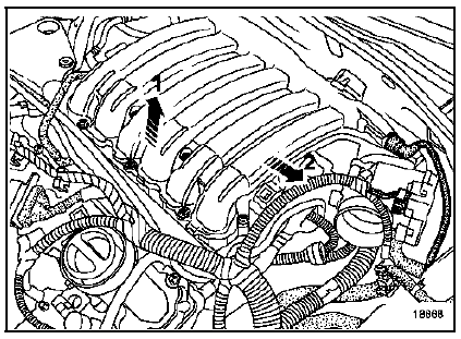 Desserrer (à fonds de filets) les écrous de bride