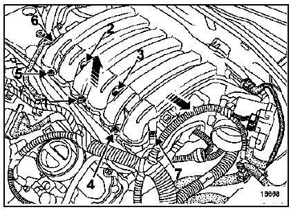 Procéder au remontage en sens inverse de la dépose.