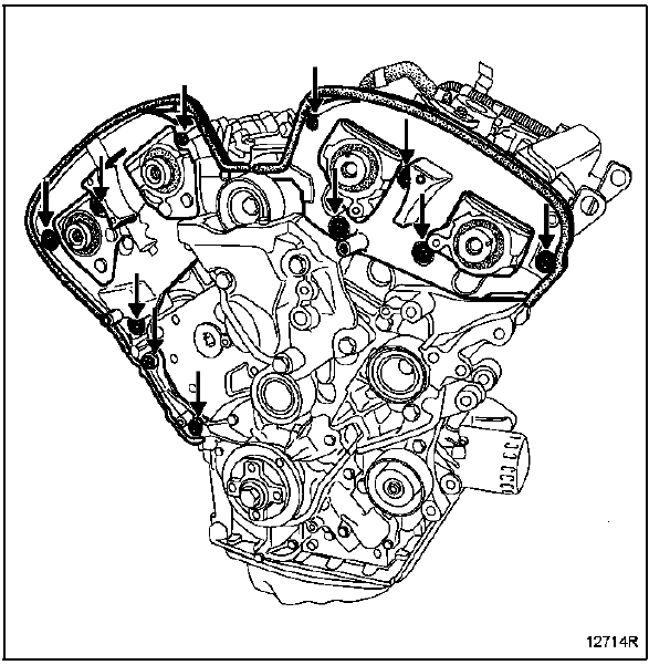 Reposer l'ensemble coiffe de suspension pendulairelimiteur