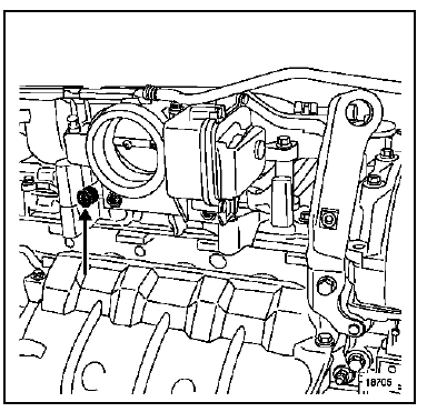 Plaque de récupération des vapeurs d'huile placée sur