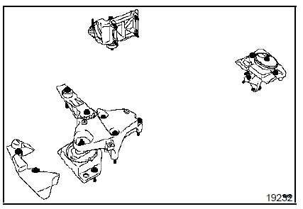NOTA : lors de la repose des transmissions