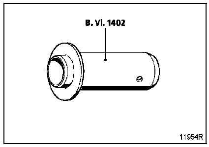 Reposer le convertisseur en lubrifiant la gorge de