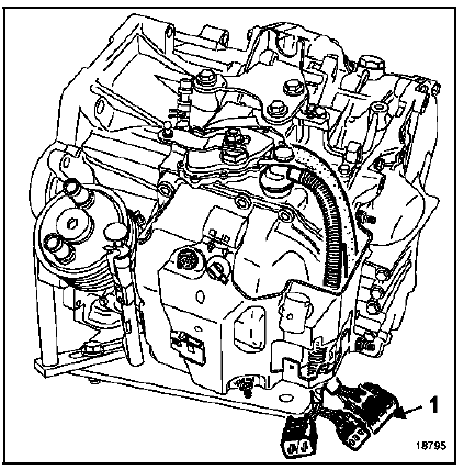 Déposer la tôle de protection du convertisseur.
