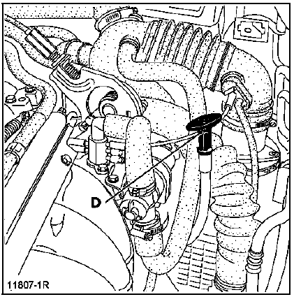 Utiliser un entonnoir muni d'un filtre de 15/100 de