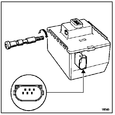 Déposer le verrou électrique.