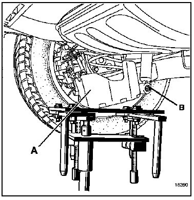 ATTENTION : repérer la position du ressort pour