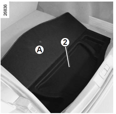 Pour ouvrir, repliez la partie A.